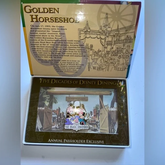 2005 Disneyland 50th Anniversary Passholder Dining Series Pin Brand NewOpened - Picture 1 of 12